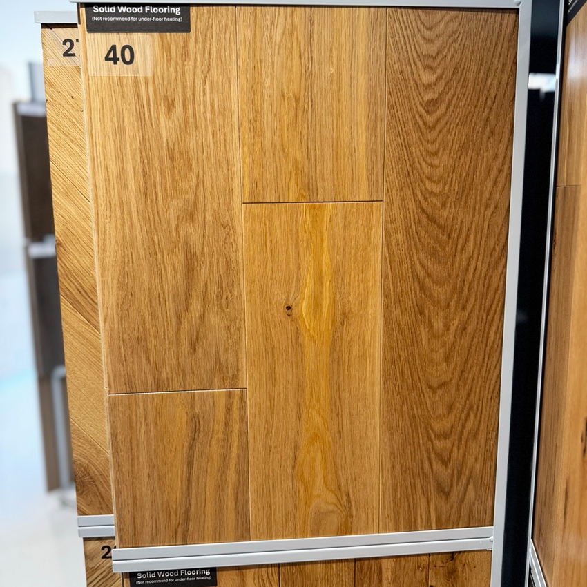 Kensington Solid Wood Oak Natural UV Lacquered